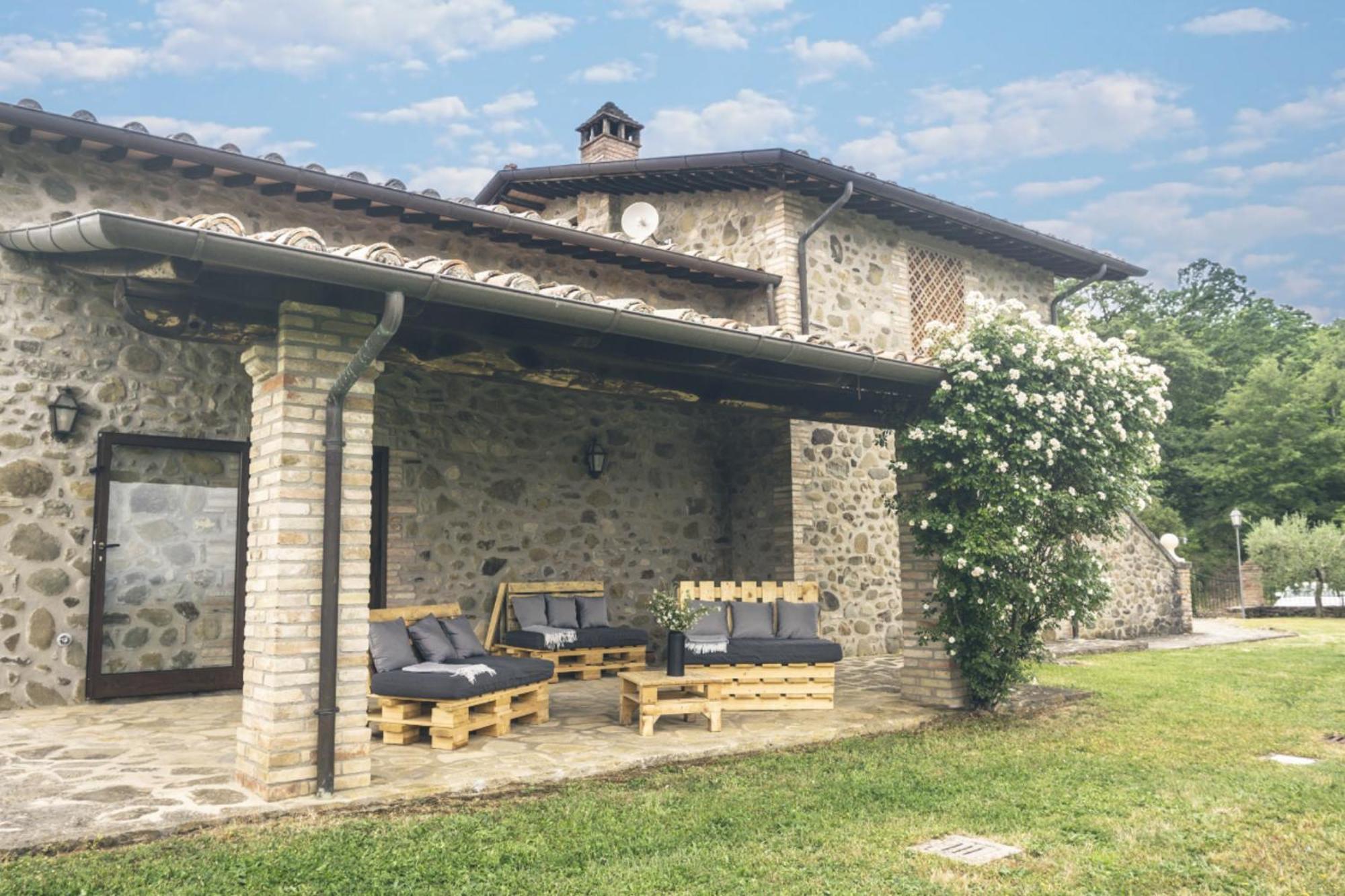Villa Elisa - Private Pool & Airco Near Reschio Castle Lugnano Exterior foto